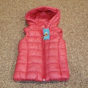 Leerjia kids puffer vest NWT